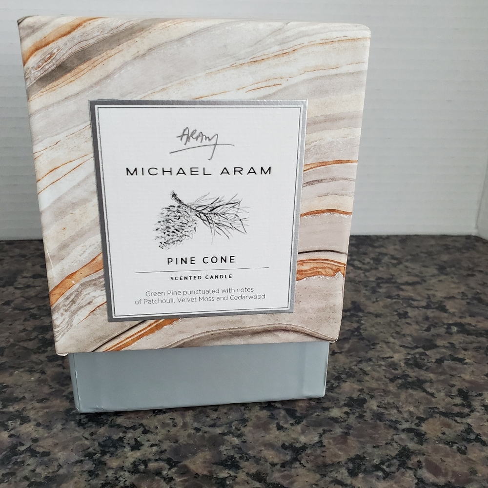 Michael Aram Pine Cone Scented Candle 13.5 oz.
